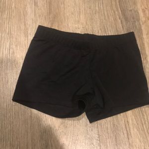 Spandex Black booty shorts